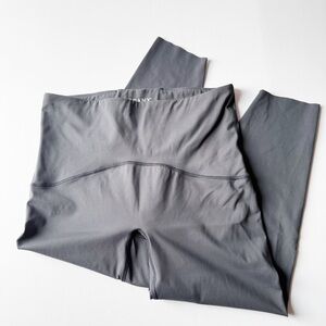 SPANX Booty Boost Cropped Leggings Charcoal 1X